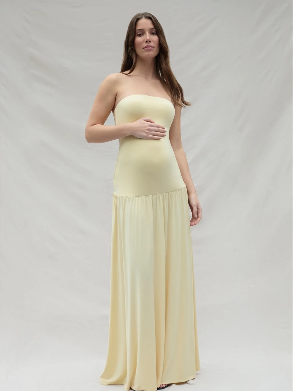 Bumpsuit Maria Dress Butter Yellow Size S NWOT